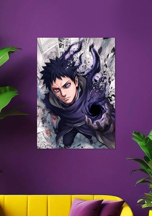Obito Uchiha | Naruto | Anime poster