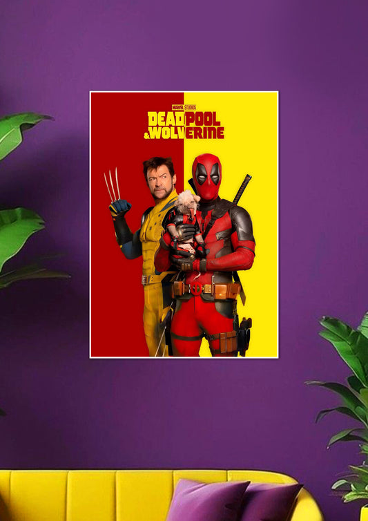 Wolverine X Deadpool | Superhero posters