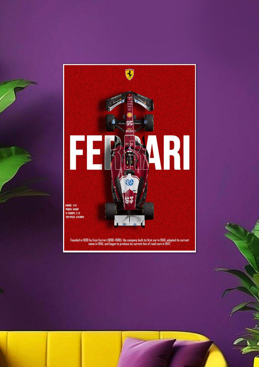 Ferrari F1 poster | F1