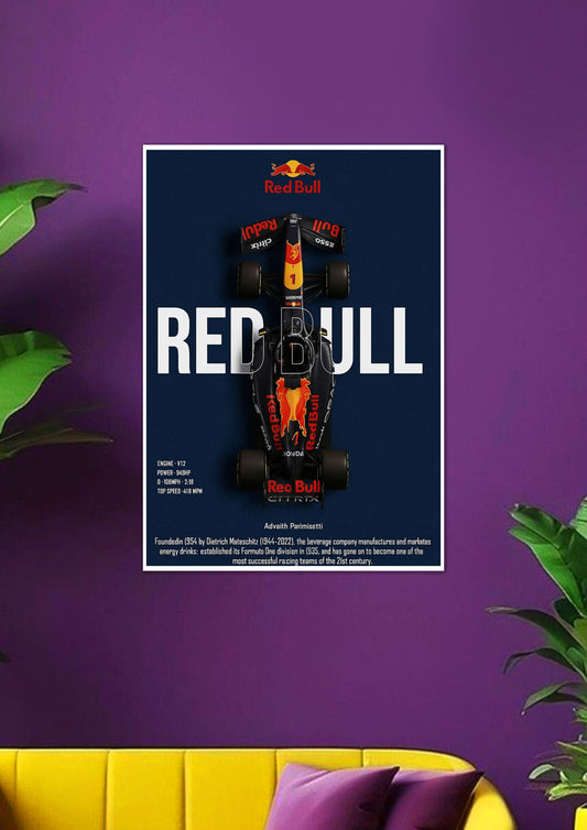 Redbull F1 | Car posters