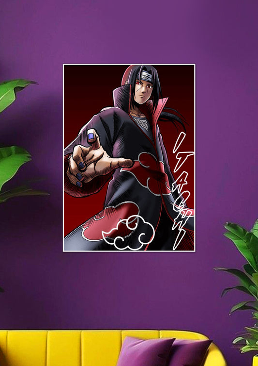 Itachi Uchiha #13 | Naruto | Anime poster