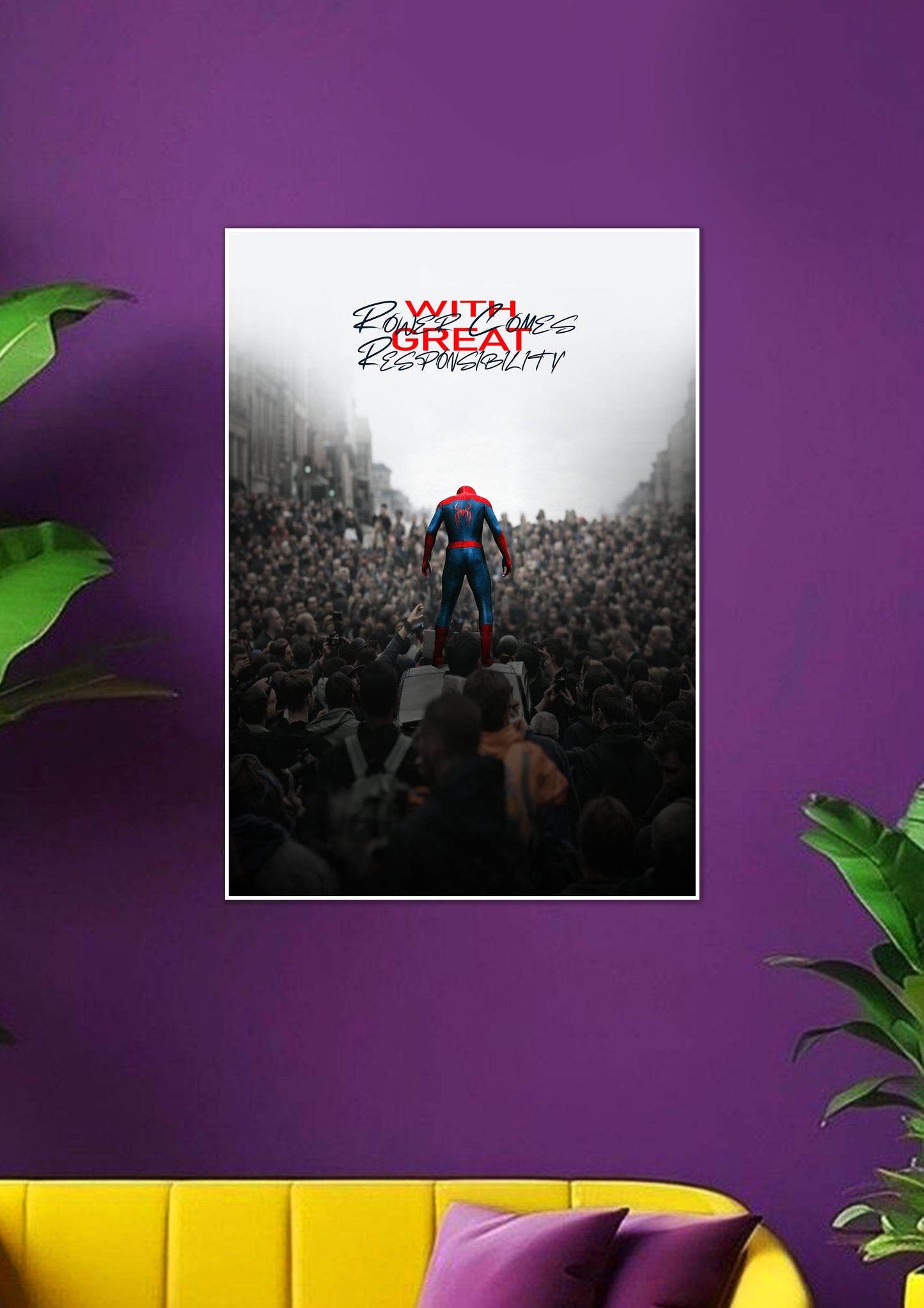 With Great Power Comes Great Responsibility | Superhero posters